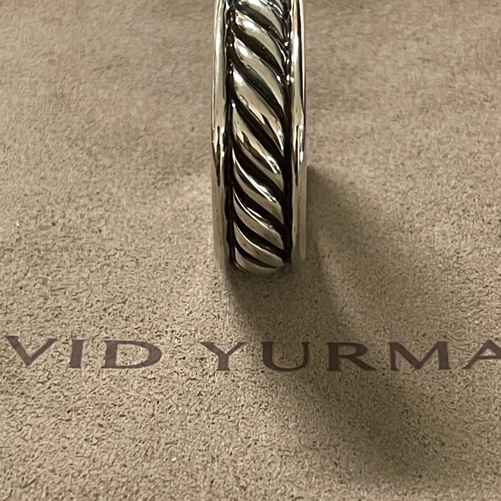 David Yurman Estate Mens Ring Sterling Silver Size 11 - Picture 6 of 6